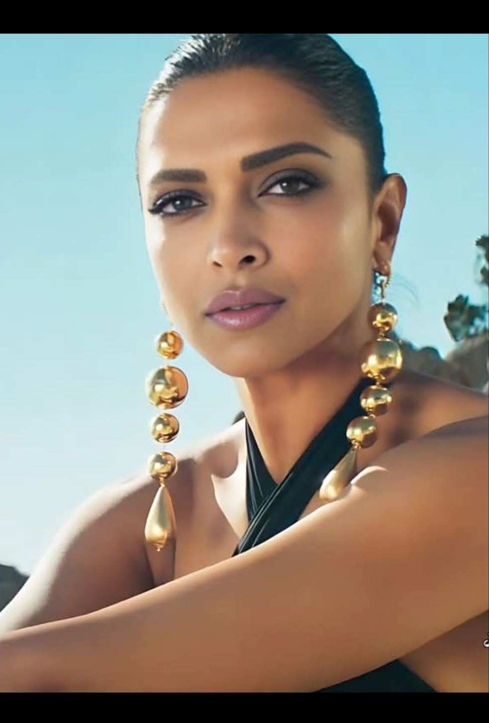 Deepika Fighter Movie Western Earrings
