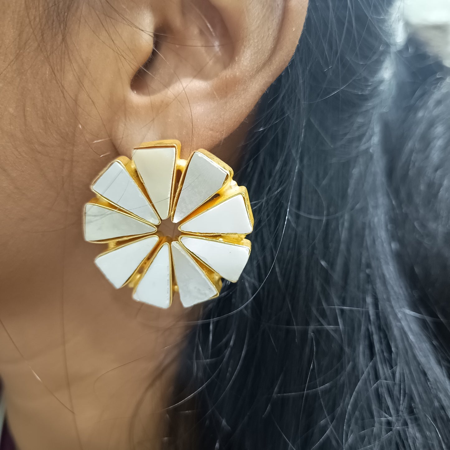 Jalparee's Indowestern Earrings T09591