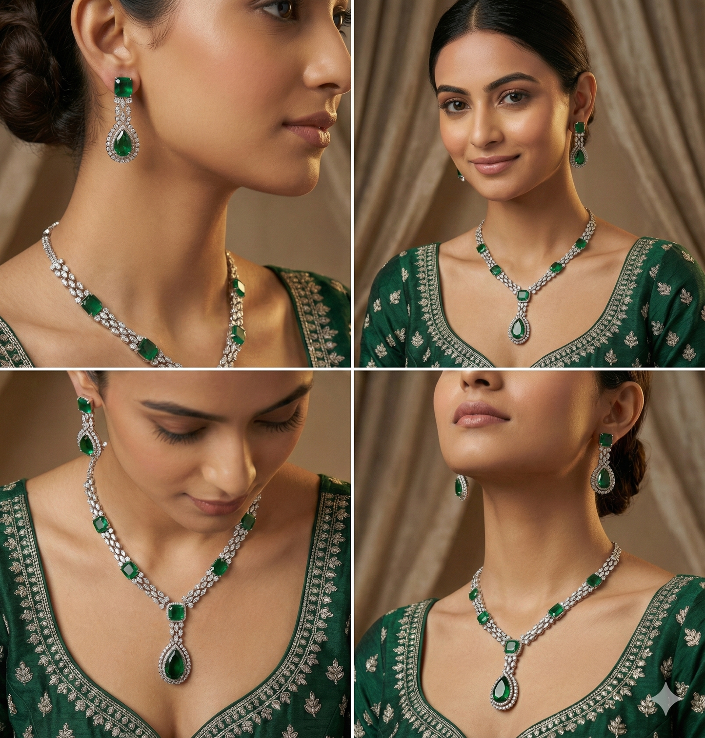 The Empress Emerald & Diamond Set